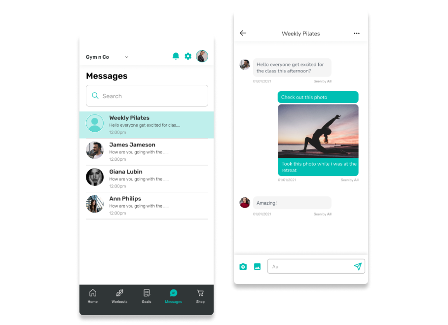 Communicate directly with clients