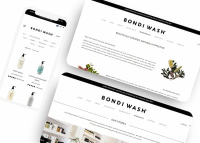 Bondi Wash Wordpress Project: Merging Nature and Technology