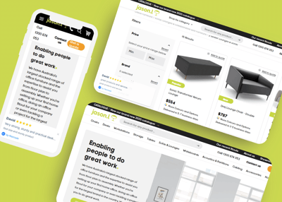  Transforming JasonL's eCommerce Website: Office Furniture 