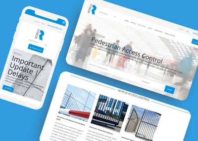 Rotech website design - Sydney